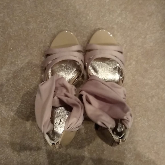 Adrianna Papell Shoes - Adrianna papell sandals, heels, zip up back, 9